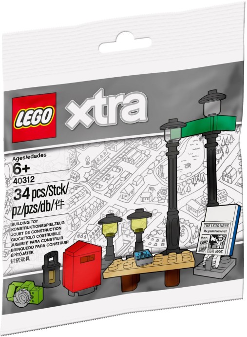 LEGO Xtra Streetlamps (40312)