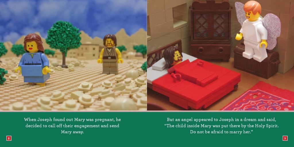 The Christmas Story: The Brick Bible for Kids - Interior Pages
