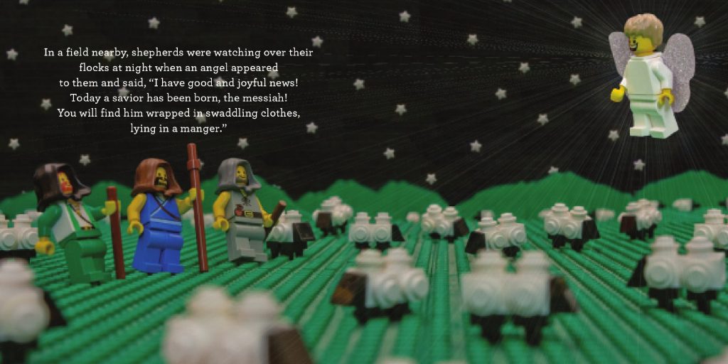 The Christmas Story: The Brick Bible for Kids - Interior Pages