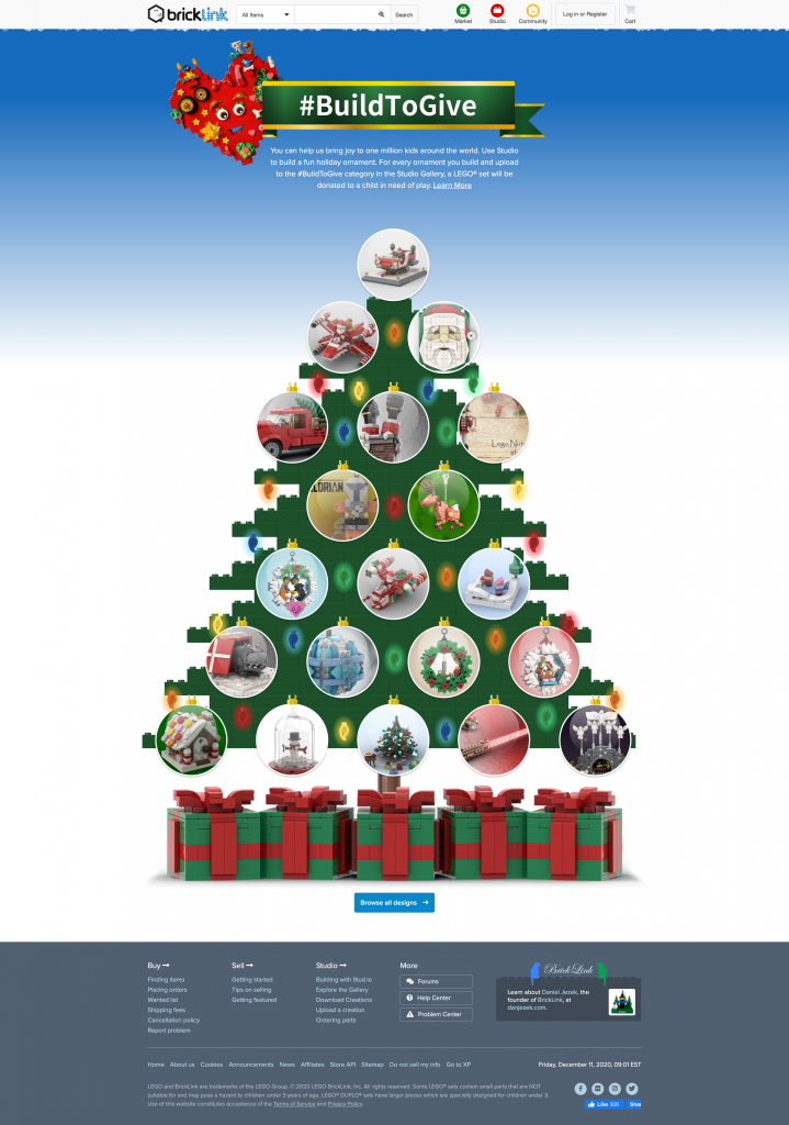 Amazing LEGO Ornament Ideas on Bricklink.com