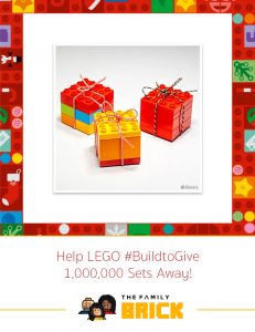 Help LEGO #BuildtoGive 1,000,000 Sets Away!