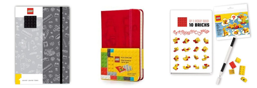 LEGO Stocking Stuffers - journals