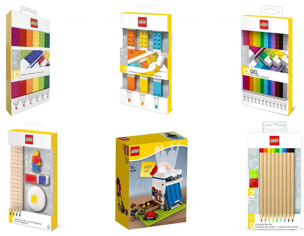 LEGO Stocking Stuffers - school supplies