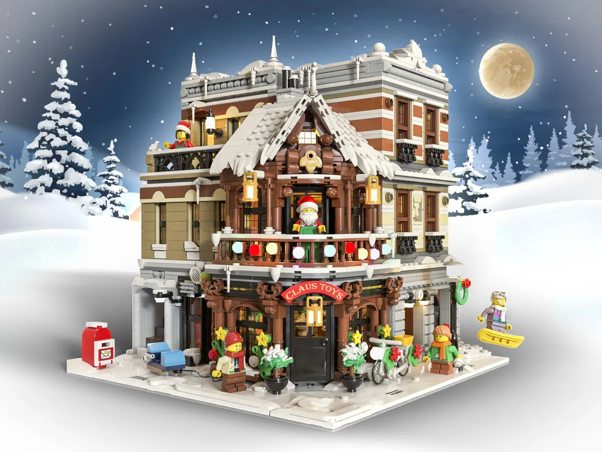 LEGO Winter Village Modular - LEGO Ideas Claus Toys