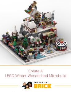 Create a LEGO Winter Wonderland Microbuild!