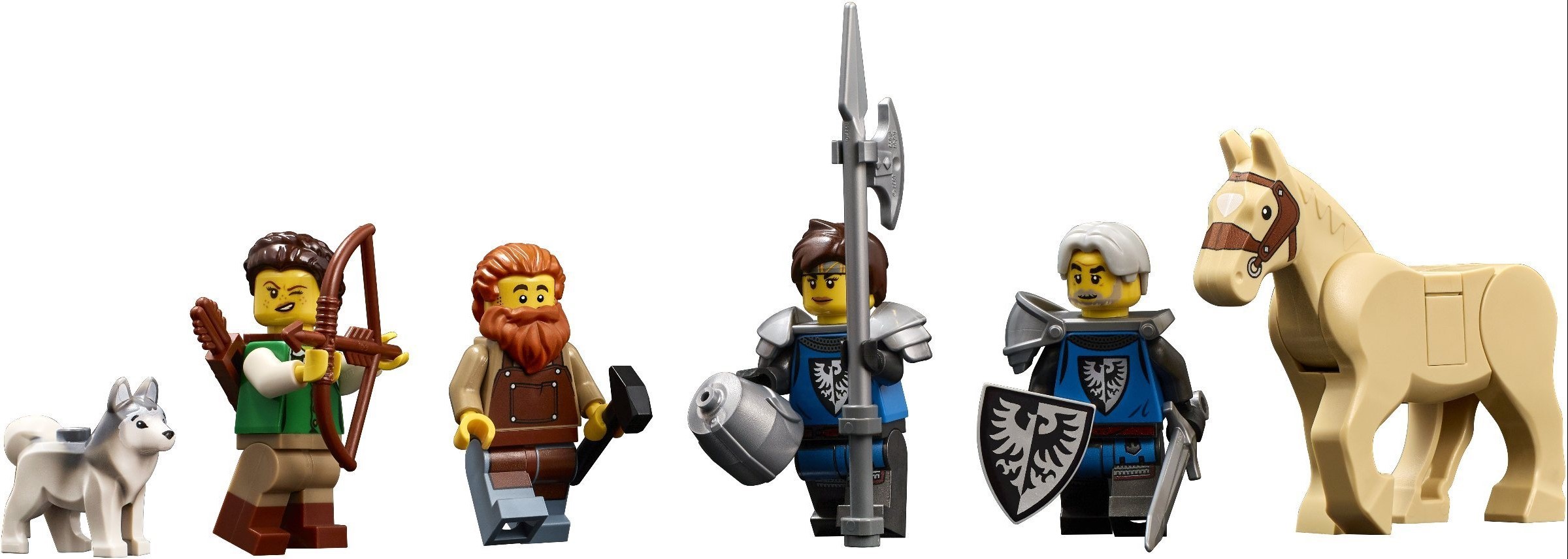 LEGO Ideas Medieval Blacksmith 21325 - Minifigures