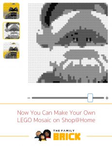 Now You Can Make Your Own LEGO Mosaic on Shop@Home