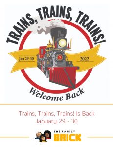 Trains, Trains, Trains! Is Back – Jan 29-30