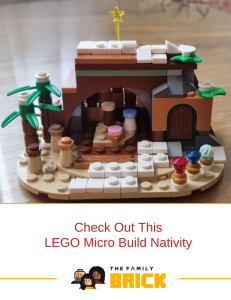 Check Out This LEGO Micro Build Nativity