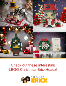 Check out these interesting LEGO Christmas BrickHeadz!