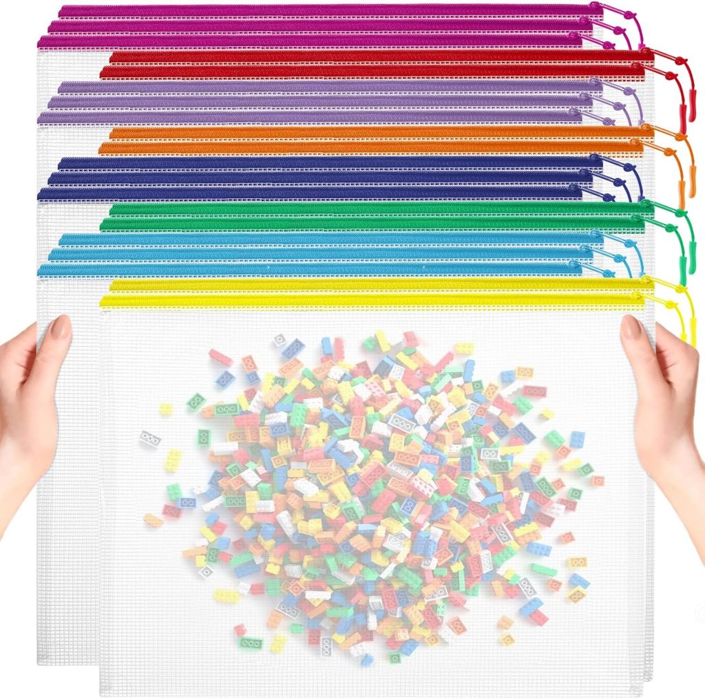 LEGO winter village storage zipper bags